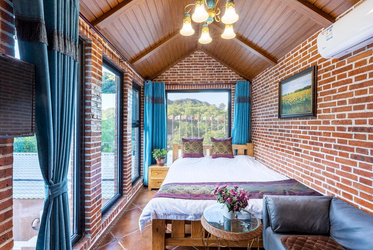 Beijing Mutianyu Great Wall Wangshanyuan Farm Stay Huairou Exterior foto