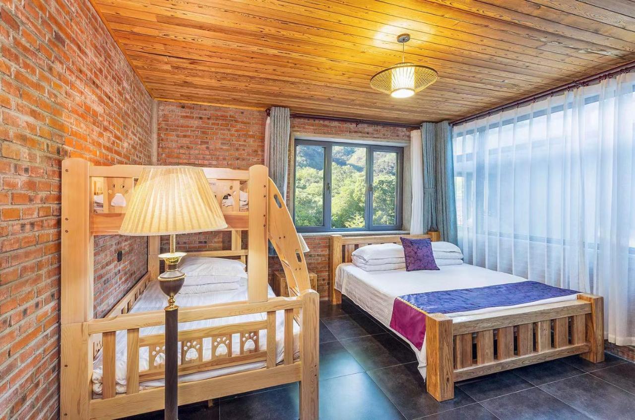 Beijing Mutianyu Great Wall Wangshanyuan Farm Stay Huairou Exterior foto